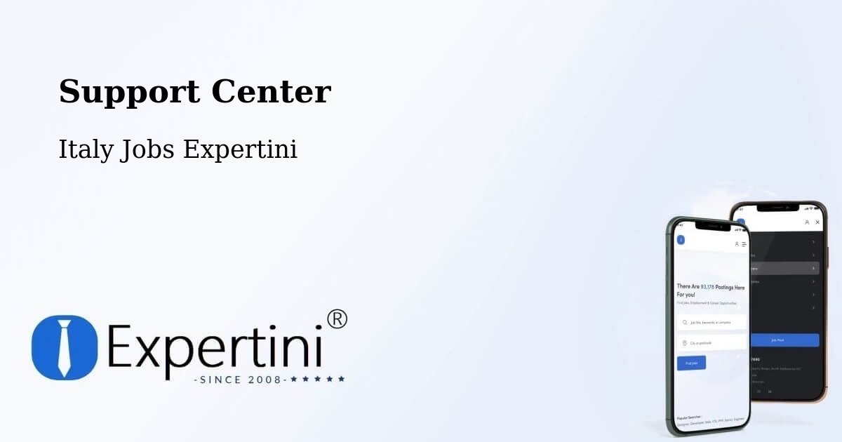 Support Services – Valentano - Italy Jobs Expertini